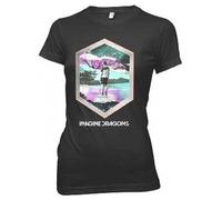 Autentico Imagone Draghi Geo Musica Rock Fascia Adolescenti Ragazze T Tee M L XL