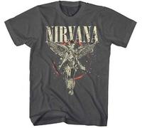 Autentico Nirvana Galaxy IN Utero Chitarra Musica Rock Fascia Tee M L XL 2Xl