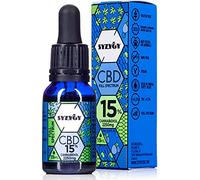 Autentico Olio di CBD 15% | Full Spectrum | 15ml | 2250 mg di Cannabidiolo | Olio di Canapa Bio Arricchito con 15% CBD | 600 Gocce | Hemp Oil | Spettro Completo