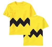 Autentico Peanuts Charlie Brown Costume Cosplay Maglietta Uomo S-3Xl