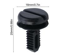 Autentico Per BMW 51471945266 Rivestimento Boot Baule Clip Rivet Pack da 10
