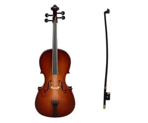 Autentico piccolo violoncello repliche in legno elemento decorativo decorazioni artigianali per musica tema stanza decorazione appassionati di strumenti musicali Home Decor