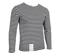 Autentico Russo Marino Telnyashka - 100% Cotone Strisce Maniche Lunghe Maglietta