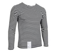 Autentico Russo Marino Telnyashka - 100% Cotone Strisce Maniche Lunghe Maglietta