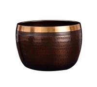 Autentico set di Campana Tibetana, con Cuscino Meditazione Fatta a Mano, Cuscino Meditazione, per Yoga, Guarigione dei Chakra, Sollievo Dallo Stress(4.7in/12cm)