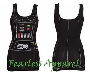 Autentico Star Wars i Am Darth Vader Adolescenti Costume Tank Abito Tunica S-XXL