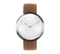 Auteur Watches Circles Mirage - Swiss Made Designhorloge Camel Leer 38mm