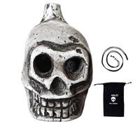 Authentic Aztec Whistle - Skull Shaped Spooky Death Scream Loud Ẃhistle