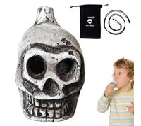 Authentic Aztec Whistle, Spooky Loud Death Scream Whistle, High Decibel Aztec Whistle, Thunder Echoes Whistle, Ancient Sound Whistle, Human-like Scream Whistle, Halloween Whistle, Unique Colle