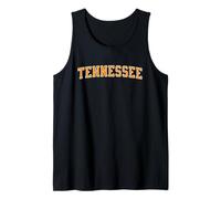 Authentic Tennessee Throwback Classic Orange Fan Gear Canotta