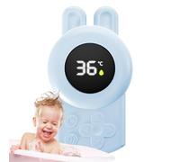 Authentic Waterproof Bath, Digital Temperature Monitor, Bunny Floating Sensor Design, for Bathtub Pool Bath Safety Fast Reading Infant Nursery Care Temperature Tool Kit 12 cm x 6.8 cm
