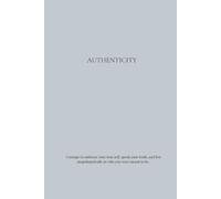 AUTHENTICITY notebook - perfect for self-reflection, creative exploration, or journaling, this notebook helps you cultivate a deeper connection to who you are