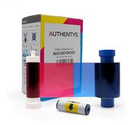 Authentys AUC300YMCKO - Nastro per stampante YMCKO, 300 stampe