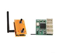 Autilyshop 6 canali 900 MHz telecomando ricevitore scheda 800 a 1000 MHz PPM kit trasmettitore per RC aeroplani, auto, barche, carri armati, robot, modellini in miniatura, materiale ABS 3,3 V a (set)