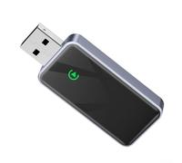 Autilyshop Adattatore wireless per iOS 10 e versioni successive converte connessione cablata a wireless Design sottile 2024 con lega di alluminio e vetro temperato 6H Supporta Voice e Touch Co