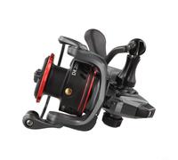 Autilyshop Bobina da pesca CNC Metal Bobina Design senza cuciture 5.0 a 1 e 4.7 a 1 Rapporti di trasmissione Max Drag 12kg Casting liscio Lunga Distanza Basso attrito Tazza inclinata a senso unico