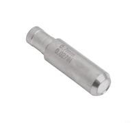 Autilyshop CNC EDM Drill Elettrodo Ceramica Punch Guide per macchine a scarico a foro fine da 0,15 mm a 3,0 mm bianco ugello filo di ceramica argento 30 mm (0,7 mm)