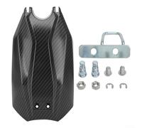 Autilyshop Coperchio di protezione della batteria in plastica PP con motivo in fibra di carbonio per moto da cross elettrica Talaria MX3 e MX4, include viti di installazione, 30 x 17 x 10 cm