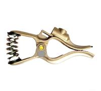 Autilyshop Morsetto di messa a terra rotante in rame a forma di pesca 300A Morsetto di messa a terra per argon elettrico e metodi di saldatura sommersa Tutta la costruzione in rame fornisce Effi