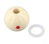 Autilyshop Palla da biliardo in resina, strumento per fare pratica con colpi accurati, con 17 mm per nove palline americane e 16 mm, per principianti di snooker inglese, mira e battuta (17 mm)