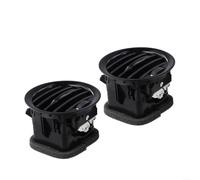 Autilyshop Set di 2 bocchette per bocchetta di ventilazione interna in ABS nero per Opel Adam 2013 e Corsa D dal 2007 al 2015, ricambio per cruscotto dell'auto, confezione da 2 pezzi (1 pezzo)
