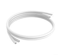 Autilyshop Set di collegamento per depuratore d'acqua doppio da 1,5 m, con tubi di ingresso e scarico, materiale PE per uso alimentare, installazione senza attrezzi per sistemi a molla E