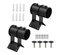 Autilyshop Supporto per ombrellone da patio, supporto a morsetto per pali da 15 a 2 pollici Staffa di fissaggio per ombrellone da giardino per balcone, ringhiera, panchina, recinzione, barca, sedia da