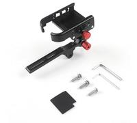 Autilyshop Supporto per telefono da bici in lega di alluminio per bici da strada integrato per manubrio adatto a telefoni da 4,7 a 7 pollici da 55 a 95 mm con fissaggio sicuro con bullone, design