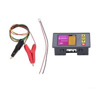 Autilyshop TS457 Tester di tensione e resistenza interna DC5V AC quattro fili voltmetro regolabile per la misurazione della qualità della batteria da 0,001 V a 45,00 V Gamma da 0,1 mΩ a 6,999 mΩ gamma