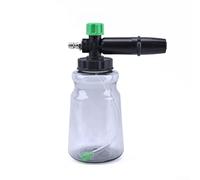 Autilyshop Ugello per lancia schiuma ad alta pressione con spray in schiuma densa per idropulitrice da 60 a 130 bar e oltre, include ugelli in ottone da 1,1 mm e 1,25 mm, struttura in plastica leggera