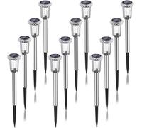 Auting Lampada Solare Giardino Esterno LED Luci Solari Giardino Lampade da