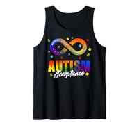Autism Awareness Acceptance Shirt Infinity Symbol Man Women Canotta