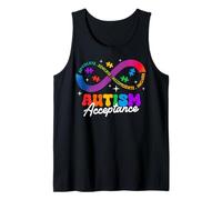 Autism Awareness Acceptance Shirt Infinity Symbol Man Women Canotta