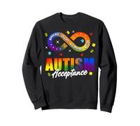 Autism Awareness Acceptance Shirt Infinity Symbol Man Women Felpa