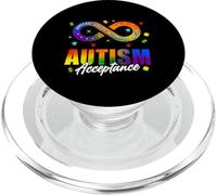 Autism Awareness Acceptance Shirt Infinity Symbol Man Women PopSockets PopGrip per MagSafe