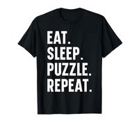 Autism Awareness - Eat Sleep Puzzle Repeat Maglietta
