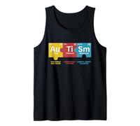 Autism Awareness Elements Periodic Table Women Men Kids Canotta