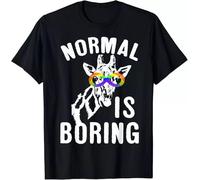 Autism Awareness Normal Is Boring Infinity Symbol Fun T-Shirt