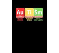 Autism Awareness Periodic Table Notebook: Periodic Elements Autism