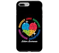 Autism Awareness Respect Love Support Blue Autism Custodia per iPhone 7 Plus/8 Plus