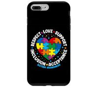 Autism Awareness Respect Love Support Blue Autism Custodia per iPhone 7 Plus/8 Plus