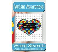 Autism Awareness Search - 495 Words: Word Searches with Easy to Read Print about Autism Awareness, Stemming, Diagnosis Sweaters and More I 6x9 inches, ... Gift for Vacations, Holidays, and Free Times