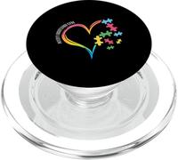 Autism Awareness Shirt Women Autism Mon T-Shirt PopSockets PopGrip per MagSafe