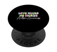 Autism Awareness Shirt Women Autism TShirt Autism Acceptance PopSockets PopGrip Adesivo