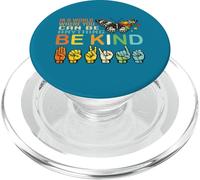 Autism Be Kind - Consapevolezza dell'autismo ASL Hands Linguaggio dei segni PopSockets PopGrip per MagSafe