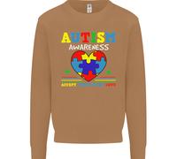 Autism Consapevolezza Autism Love Accept Asd Uomo Felpa Maglione