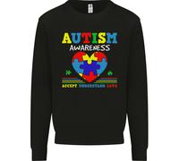 Autism Consapevolezza Autism Love Accept Asd Uomo Felpa Maglione