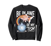 Autism Funny Be In Awe Of My 'Tism Meme Autistic Goldfish Felpa