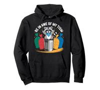 Autism funny be in awe of my 'tism meme autistic raccoon Felpa con Cappuccio