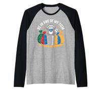 Autism funny be in awe of my 'tism meme autistic raccoon Maglia con Maniche Raglan
